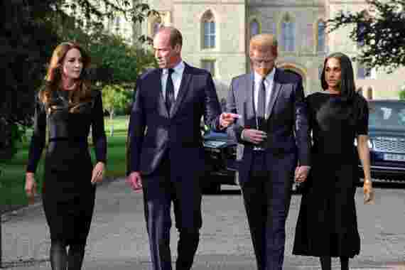 "Keine Zeichen der Zuneigung": Der gemeinsame Auftritt von Prinz William und Harry