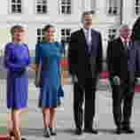 Das spanische Königspaar zeigt sich bei Empfang in Berlin