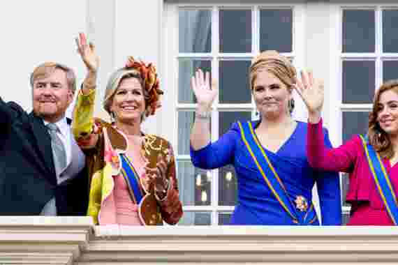 Die Royals der Niederlande erleben am traditionellen Prinsjesdag lautstarke Proteste